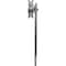 Ekena Millwork Premium Horseshoe Roller Hanger w/ Bolts for Barn Door for 2 1/4" Doors, Silver Metallic GB60015R2SM - alternate 4